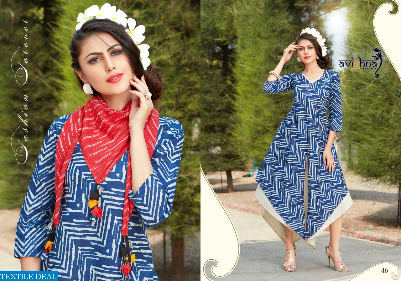 avighna nishtha vol-1 Wholesale ready made kurtis